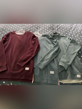 Lot of three Orvis sweatshirts size Small